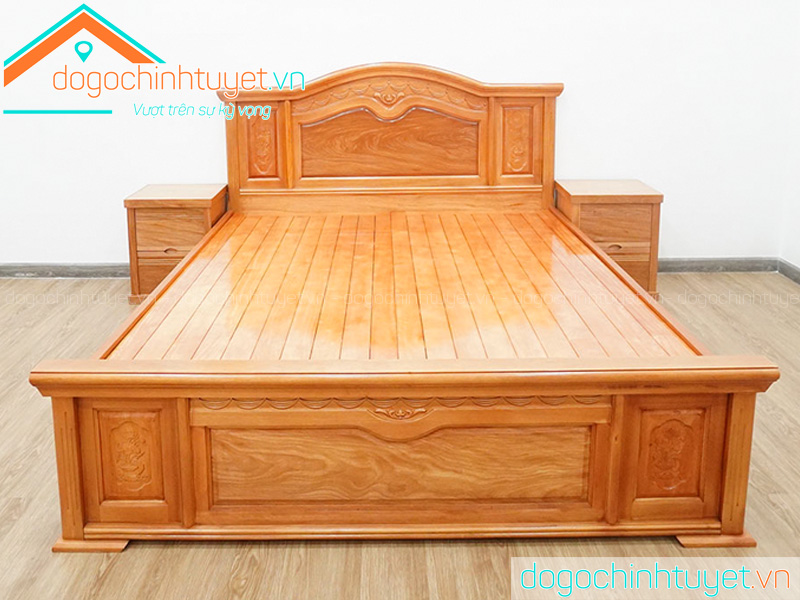 Giường gỗ Đinh Hương ở Thái Bình